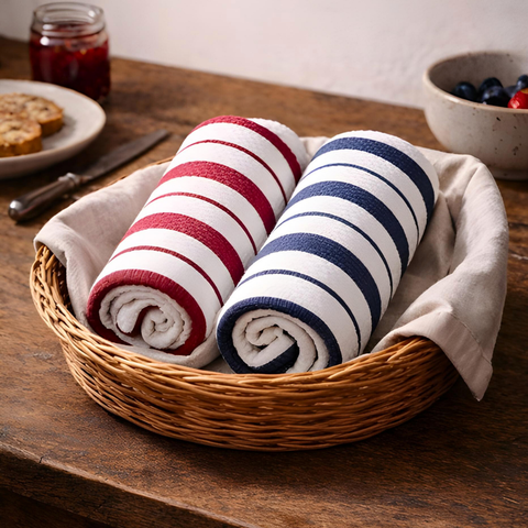 Greenhouse Kitchen Drying Towel Navy Blue