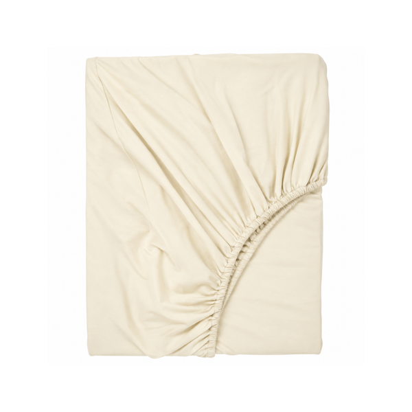 Stella 100% Cotton Ranforce Double Elastic Bed Sheet 160x200 cm White