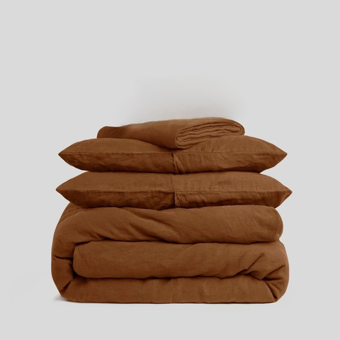 Allure Muslin Cotton Double Duvet Cover Set 200x220 cm White