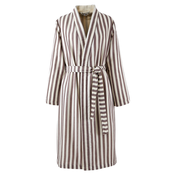 Terra Doubleface Midi Kadın Bornoz/Sabahlık Bordo