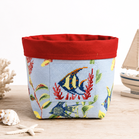 Bread Design Woven Basket Rooster Pattern
