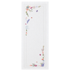 Coral Embroidered Runner 50x160 cm Orange