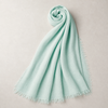 Cyra 100% Cotton Shawl Blue