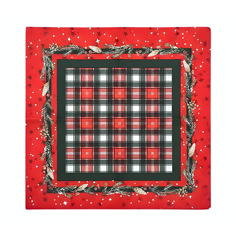 Genoa Woven Linen Stain Resistant Napkin Gray (Pack of 2)