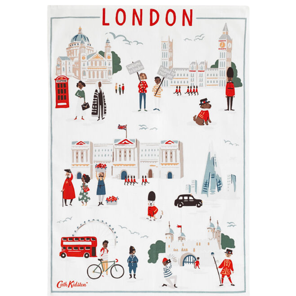 London City %100 Pamuk Tea Towel 40x60 cm