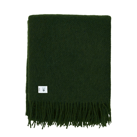 Woolmark Single Single Pure Wool Blanket Blue