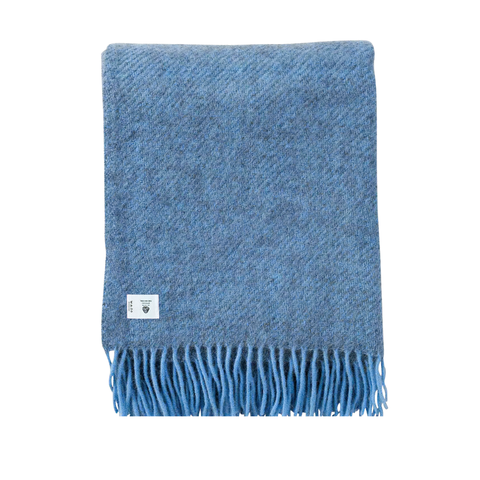 Woolmark Single Pure Wool Blanket Purple