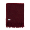 Woolmark Single Pure Wool Blanket Claret Red