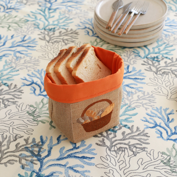 Bread Design Woven Basket Rooster Pattern