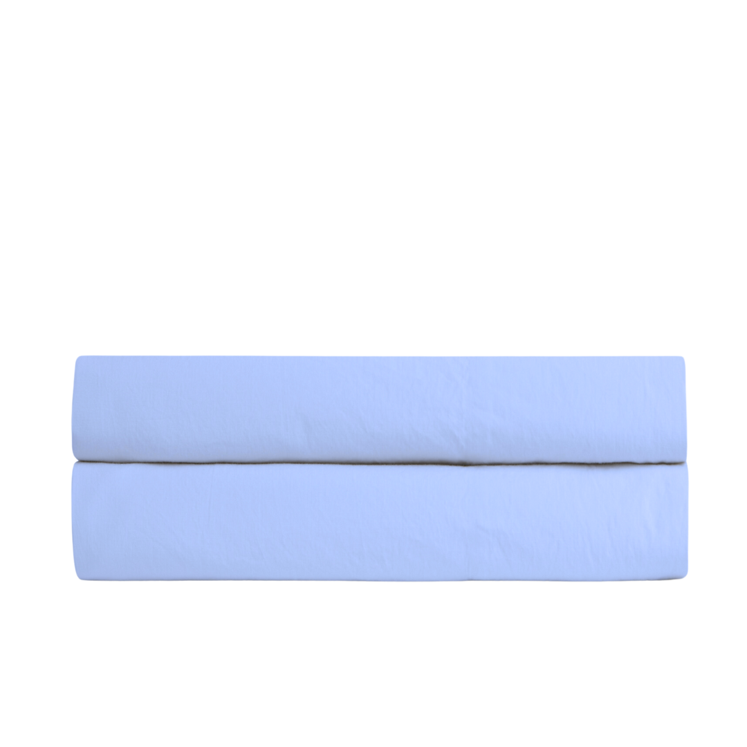 Stella 100% Cotton Ranforce Double Elastic Bed Sheet 160x200 cm Light Green