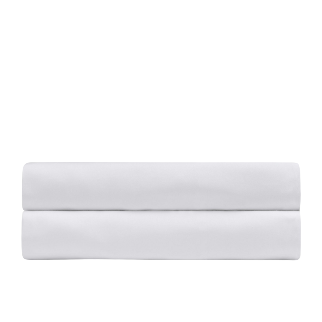Stella 100% Cotton Ranforce Single Elastic Bed Sheet 100x200 cm White