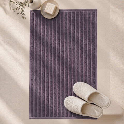 Iona Cotton Bath Mat 80x190 cm White