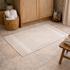 Iona Cotton Bath Mat 80x190 cm White