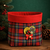 Scotch Design Bread Basket