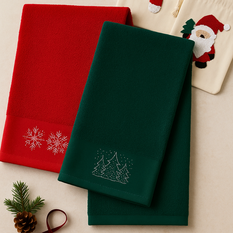 Armona Tasseled Peshkir Face Towel 50x100 cm Blue