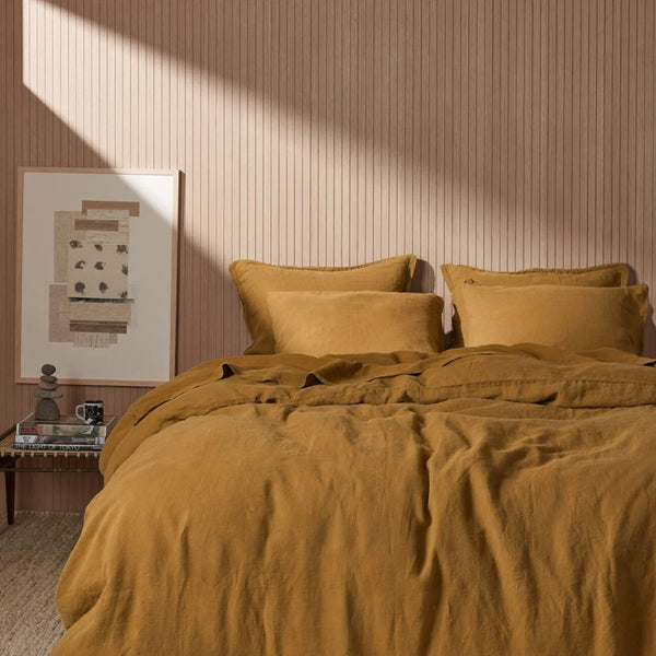 Allure Muslin Cotton Double King Size Flat Sheet 270x300 cm Khaki