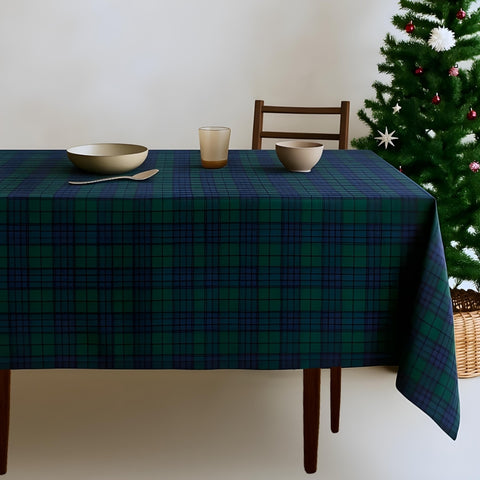 Tartan Plaid Tablecloth Red 
