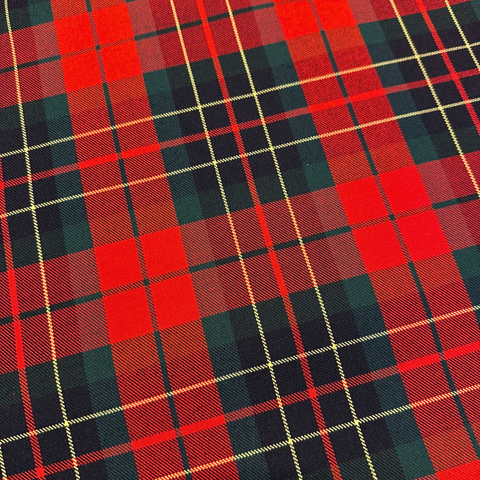 Tartan Plaid Cushion Cover 45x45 cm Red