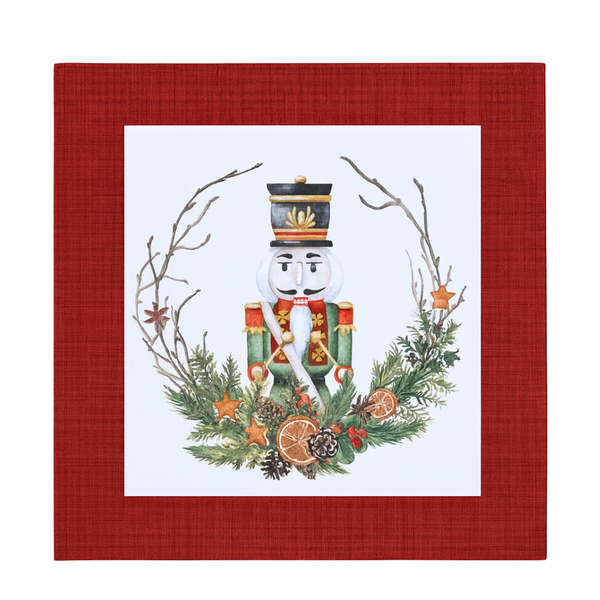 Genoa Woven Linen Stain Resistant Napkin Gray (Pack of 2)