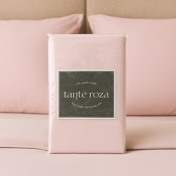 Stella 100% Cotton Satin 2 Pack 50x70 cm Pillow Cover Powder