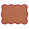 Genoa Woven Linen Stain Resistant Napkin Gray (Pack of 2)
