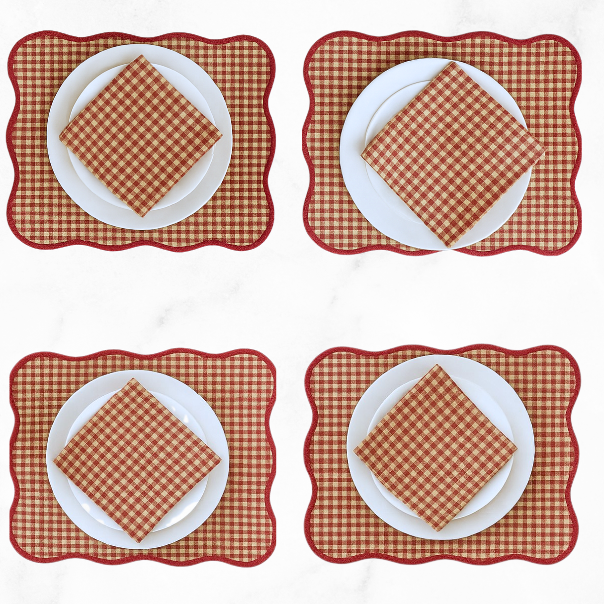 Genoa Woven Linen Stain Resistant Napkin Gray (Pack of 2)