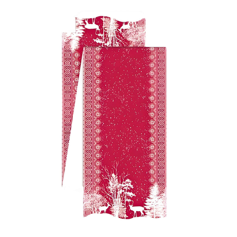 Christmas Deer Rectangle Edge Runner