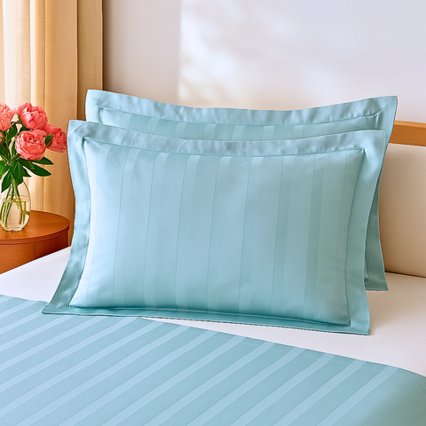 Jardines 100% Cotton Satin Double Pillowcase 50x70 cm Flywheel