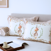 100% Cotton Satin Double Pillow Cover 50x70 cm Powder