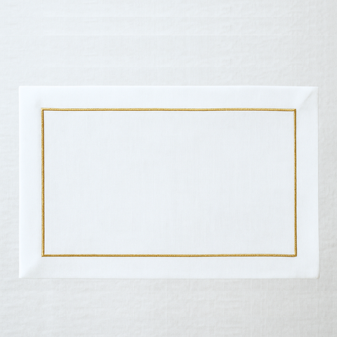 Genoa Woven Linen Stain Resistant Napkin Gray (Pack of 2)