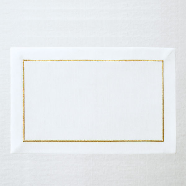 Genoa Woven Linen Stain Resistant Napkin Gray (Pack of 2)