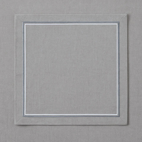 Genoa Woven Linen Stain Resistant Round Table Cloth White