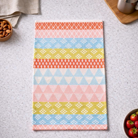Anthro Kitchen Drying Towel Patterned