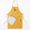 Coop Nakışlı Tasarım Mutfak Önlük Seti Safran