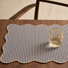 Genoa Woven Linen Stain Resistant Napkin Gray (Pack of 2)