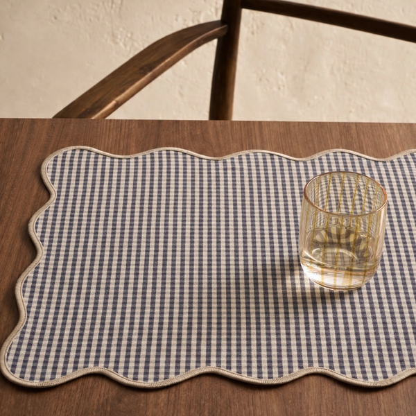 Genoa Woven Linen Stain Resistant Napkin Gray (Pack of 2)