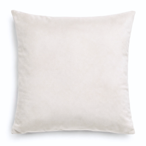 Geometric Patterned Velvet Throw Pillow Cover Mink 50x50 cm