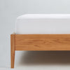 Single Elastic Bamboo Aloe Vera Bed Sheet 100x200 cm White