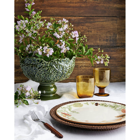 Vintage Natural Raw Linen Tablecloth White
