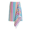 Rainbow Stripe Cotton Pareo
