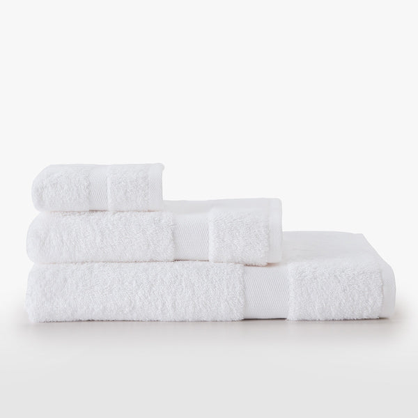 Mendy 100% Cotton Bath Towel 75x140 cm White