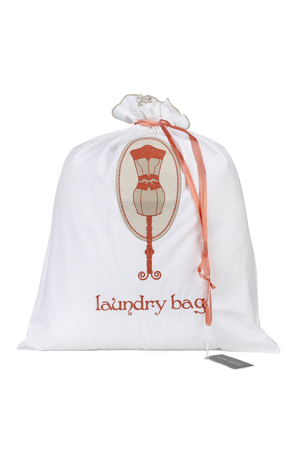 Cotton Laundry Bag Orange