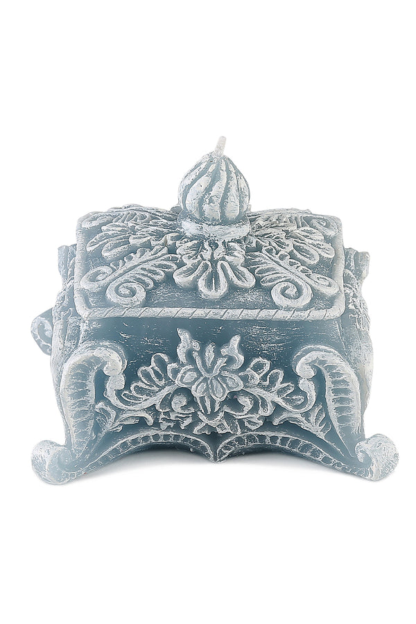 Blue Crate Candle