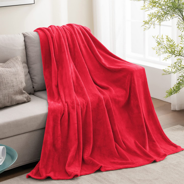 Perugia Single Wellsoft Blanket 160x200 cm Red