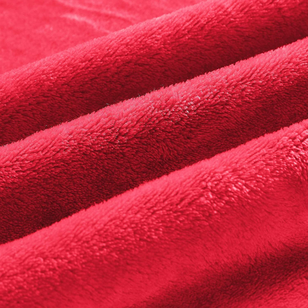 Perugia Single Wellsoft Blanket 160x200 cm Red