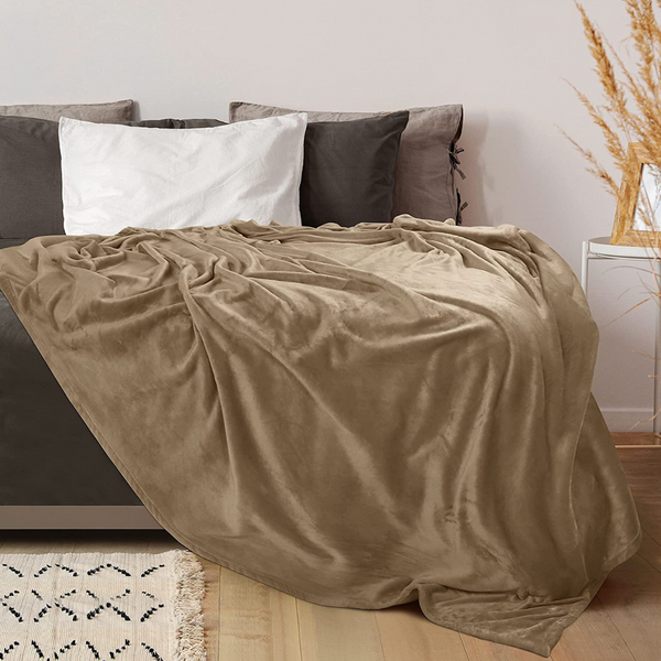Perugia Single Wellsoft Blanket 160x200 cm Mink