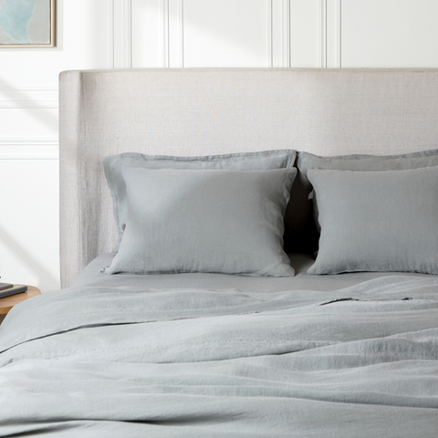 Allure Muslin Cotton Double Duvet Cover Set 200x220 cm Gray