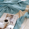 Ashley Multi-Purpose Double Cotton Bedspread 200x240 cm Turquoise