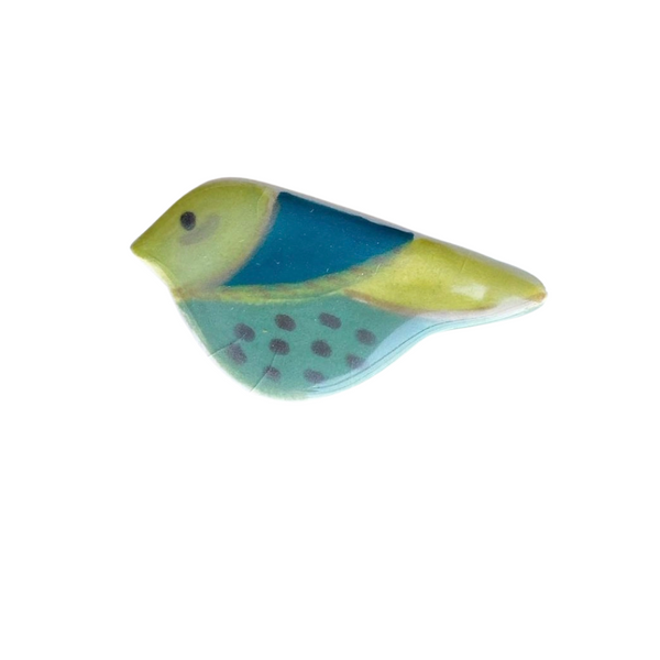 Bird Handmade Ceramic Brooch - Lapel Pin