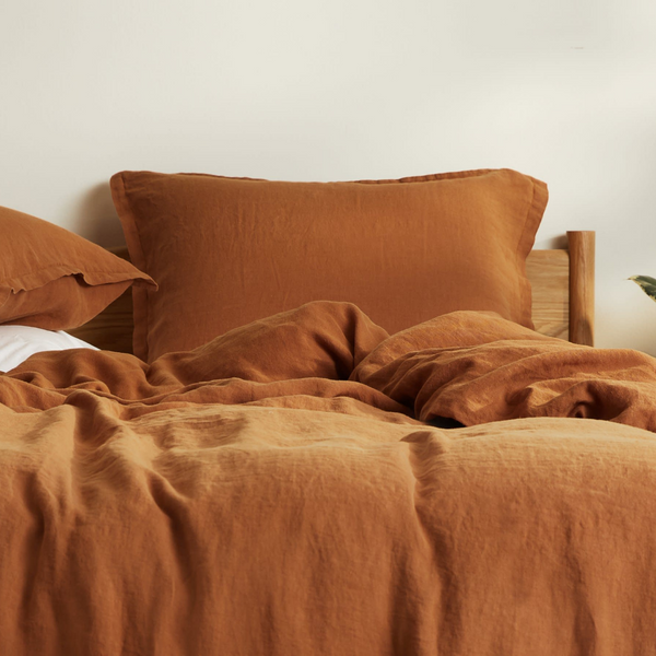 Allure Muslin Cotton 50x70 cm Pillow Cover Orange